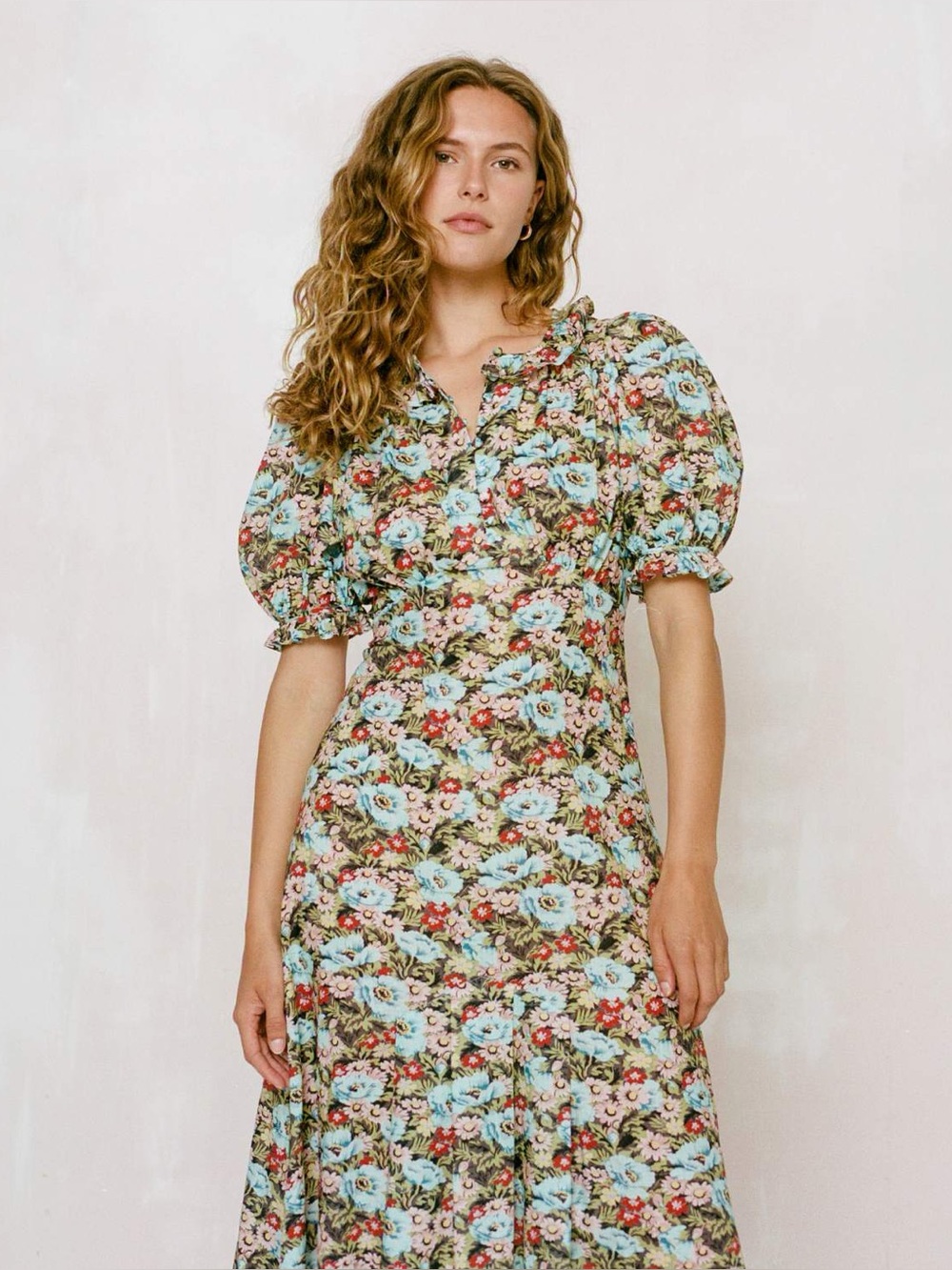 Christy Dawn Irene Dress in Matilija Blue
